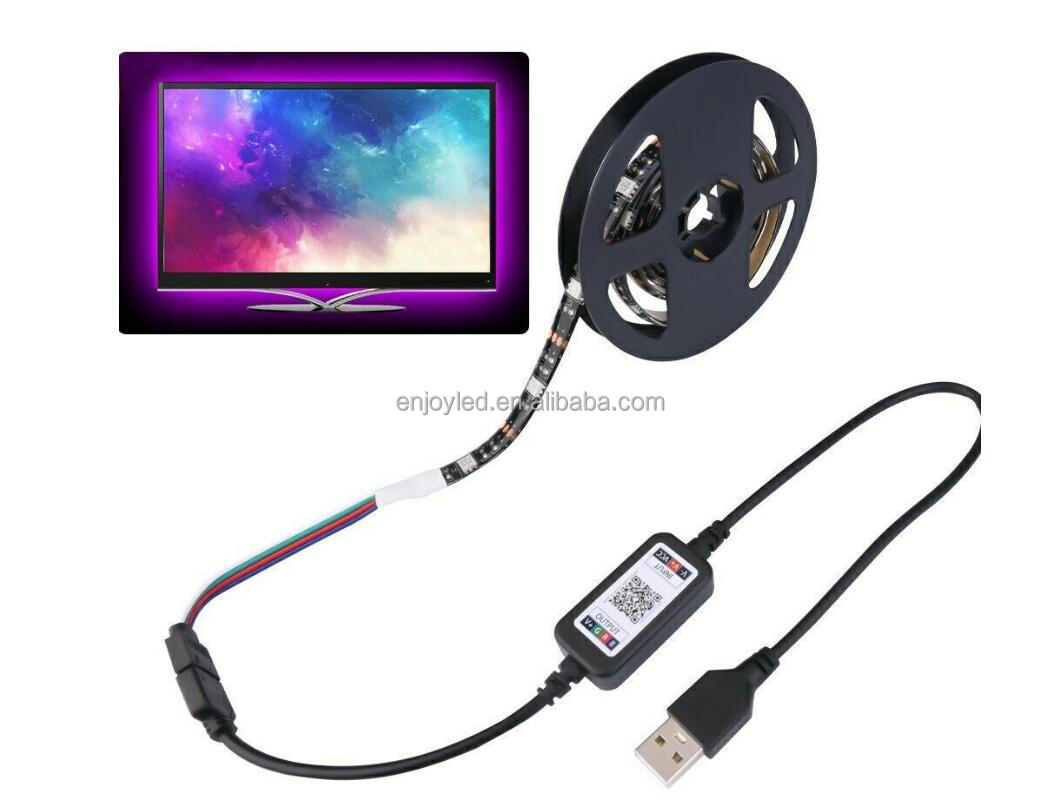 5V USB wireless 4.0 RGB LED Light remote Controller 5V 24V Mini Wireless wifi Dimmer For RGB 3528 5050 led strip TV Backlight