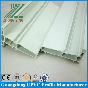 Guangzhou white pvc vinyl siding panel profile