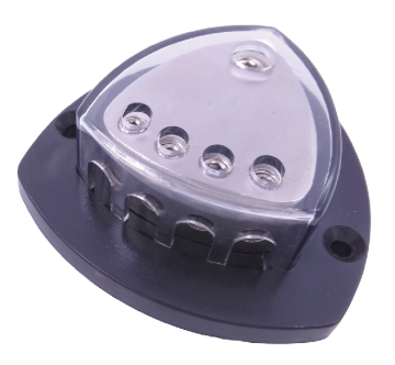 GAUGE POWER/GROUND DISTRIBUTION BLOCK CAR AUDIO