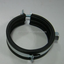 Hanging Split Pipe Clamp with Rubber Coated Pipe Clamps