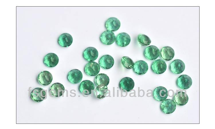 Low price good quality good  natural emerald green emerald oval for jewelry