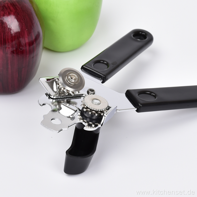 Eco-friendly lightweight plastic black bottle can opener