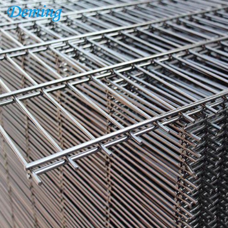 PVC Coated Welded Double Horizontal Wire Fence