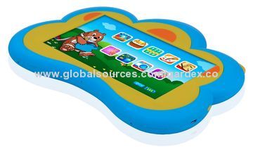 7'' Customized Tablet PC with Google's Android 4.4 and BBPAW Dual-system, for Children and Parents