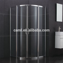European style design round shower cubicle fully-framed fix panels shower cubicle sector sliding shower cubicle