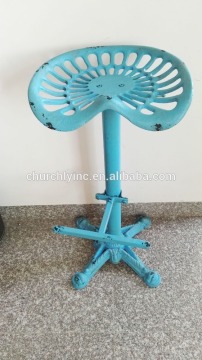 Supplier Industrial Retro Commercial Vintage Metal Bar Stools T7