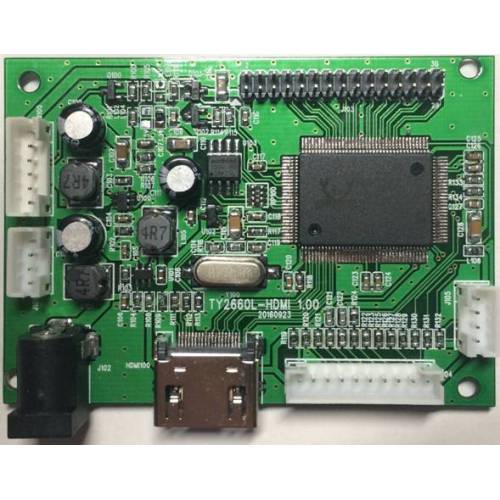 Wejściowy sygnał HDMI Kontroler LCD dla LVDS TFT-LCD