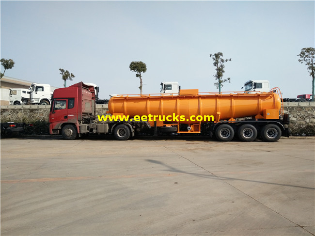 Sulfuric Acid Transportation Semi-Trailers