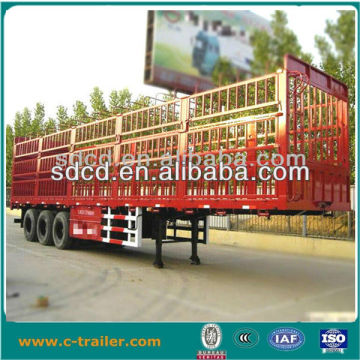 fence semi trailer,used semi livestock trailers