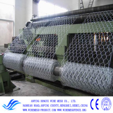 Electro Galvanized Hexagonal Mesh After Weaving
