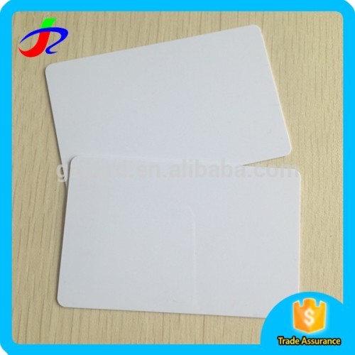 pre printed blank white pvc card manufacturers