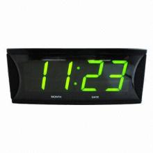 LED conversion clock with temperature