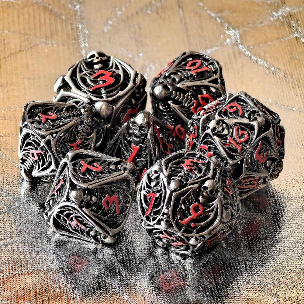 Hollow Metal Game Dice