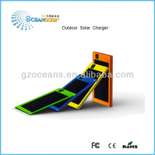 10w foldable solar panel charger with output usd for mobile phone outdoor use