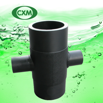 HDPE reducing cross tee
