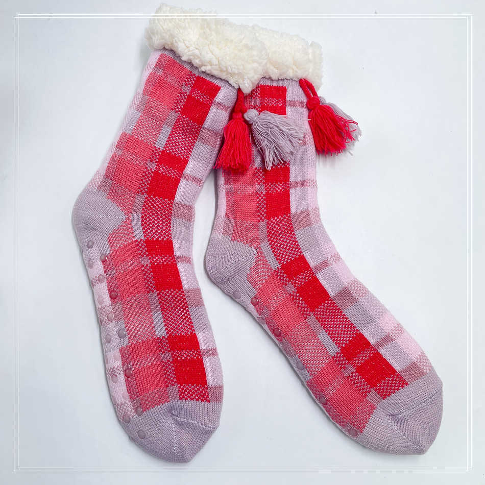 Slipper Socks Women Socks Cosy Socks Winter 106 Jpg