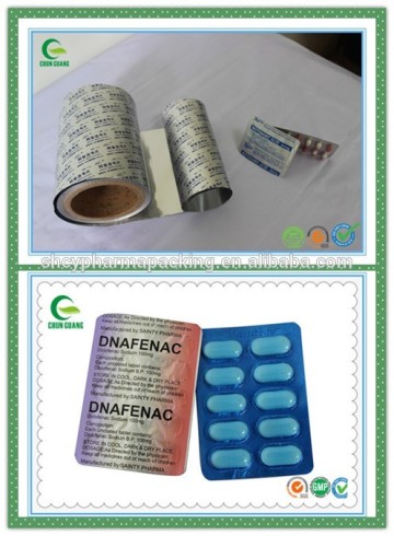 pharmaceutical aluminium blister foil