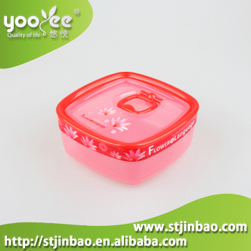 Square Shape Durable and Sealed Tea Plastic Storage Container