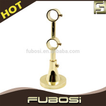 Royal double gold curtain rod pole brackets