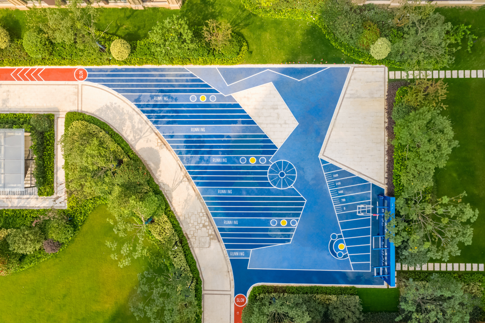 partículas de playground de grânulos EPDM de borracha