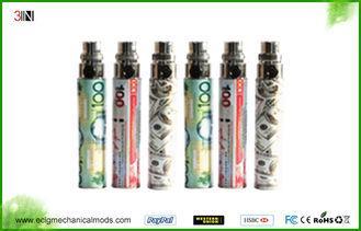 Embossed VV Ego E Cig Battery / Ego Q Battery 650 puff , 85