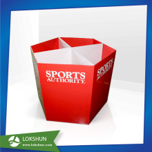 Custom Color Recycled Snack Corrugated Dump Bin/Cardboard Bin Display/Cardboard Bin