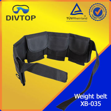 Black Nylon Belt Pouch Weight Belt Plastic Buckles Wholesale