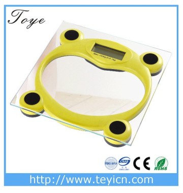 Tempered glass electronic luxury body scales household digital weighing scales body scales