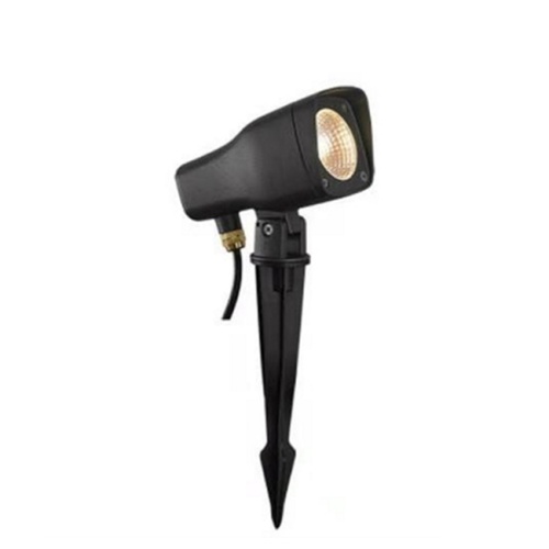 Lampu Tumpuan Spike LED Hitam Luaran