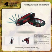 Wholesale wrench set 9pcs archery arrow for hunting shooting