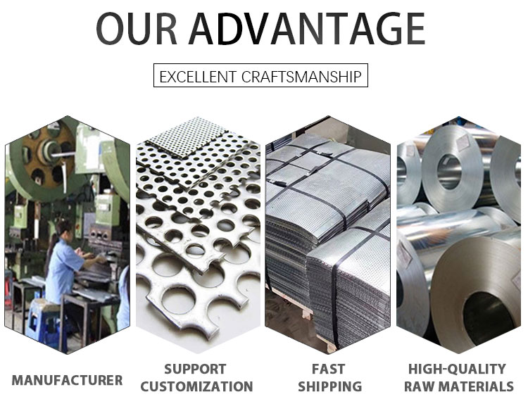 Round hole Micro Hole stainless steel mesh sus304  hole diameter perforated mesh screen filter perforated steel sheet