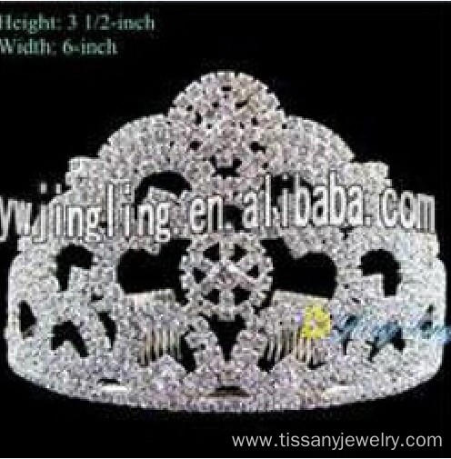 Bridal Wedding Party Pageant Crystal Tiara Crown