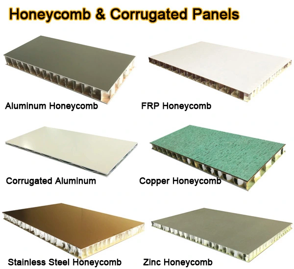 Aluminium Aluminum Honeycomb Panel for Wall Facade Cladding