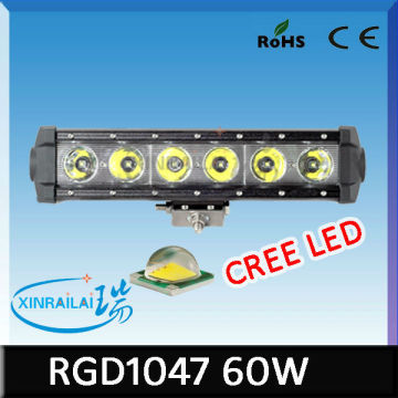 60w led police light bar cree led light bar waterproof ip68 RGD1047 police light bar