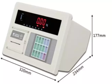simulation weighing indicator for truck scale with printer