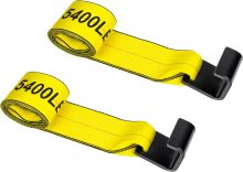 Roll Off Container Winch Strap with Flat Hook