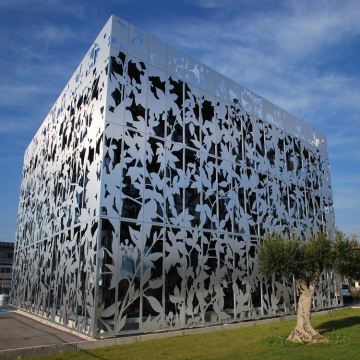 Decorative Aluminum Facade Cladding Panels