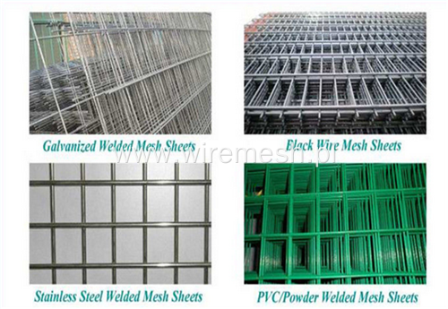 Lower Carbon Stainless Welded Mesh Fence Panel