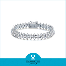 Fashion 925 Sterling Silver Bracelet Made In Italy