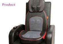 Vibra Relaxation Massage Chair Pad Cushion , heated massage
