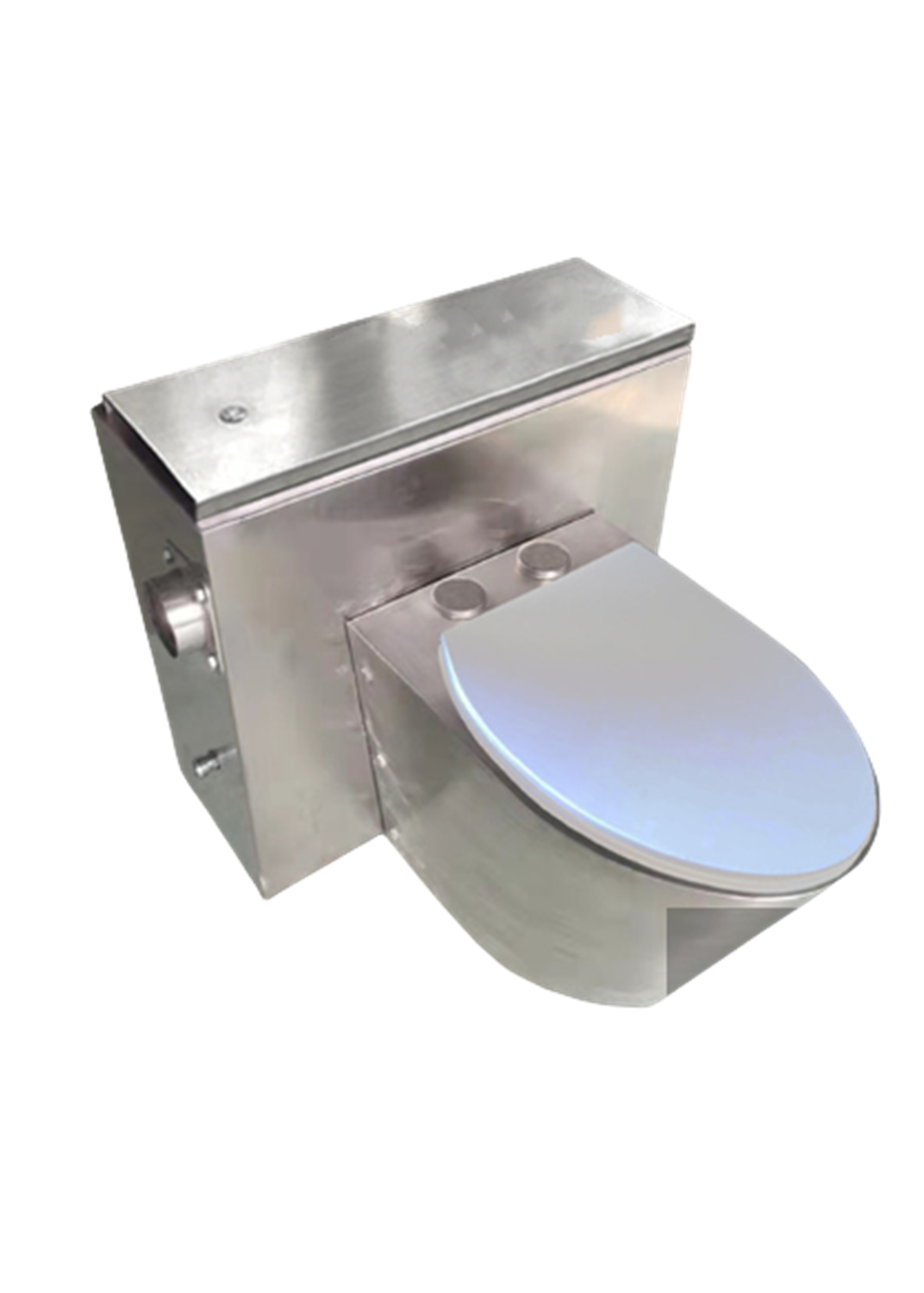 Hocheffizientes Vakuum-Toilettensystem für Wohnmobile. High Efficiency RV Vacuum Toilet System.