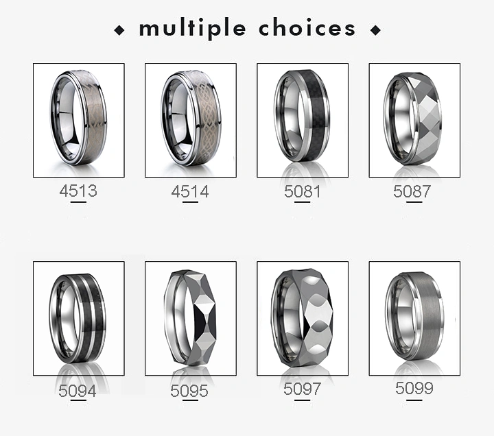 Hot Sale Men's Jewelry Tungsten Rings Lord of The Rings