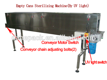 Automatic UV light Cans Sterlizing Machine