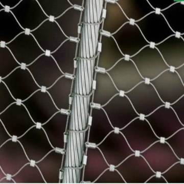 Stainless steel rope mesh/aviary mesh/304 stainless steel wire rope mesh