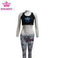 Sublimated Triangles Patterned Leggings