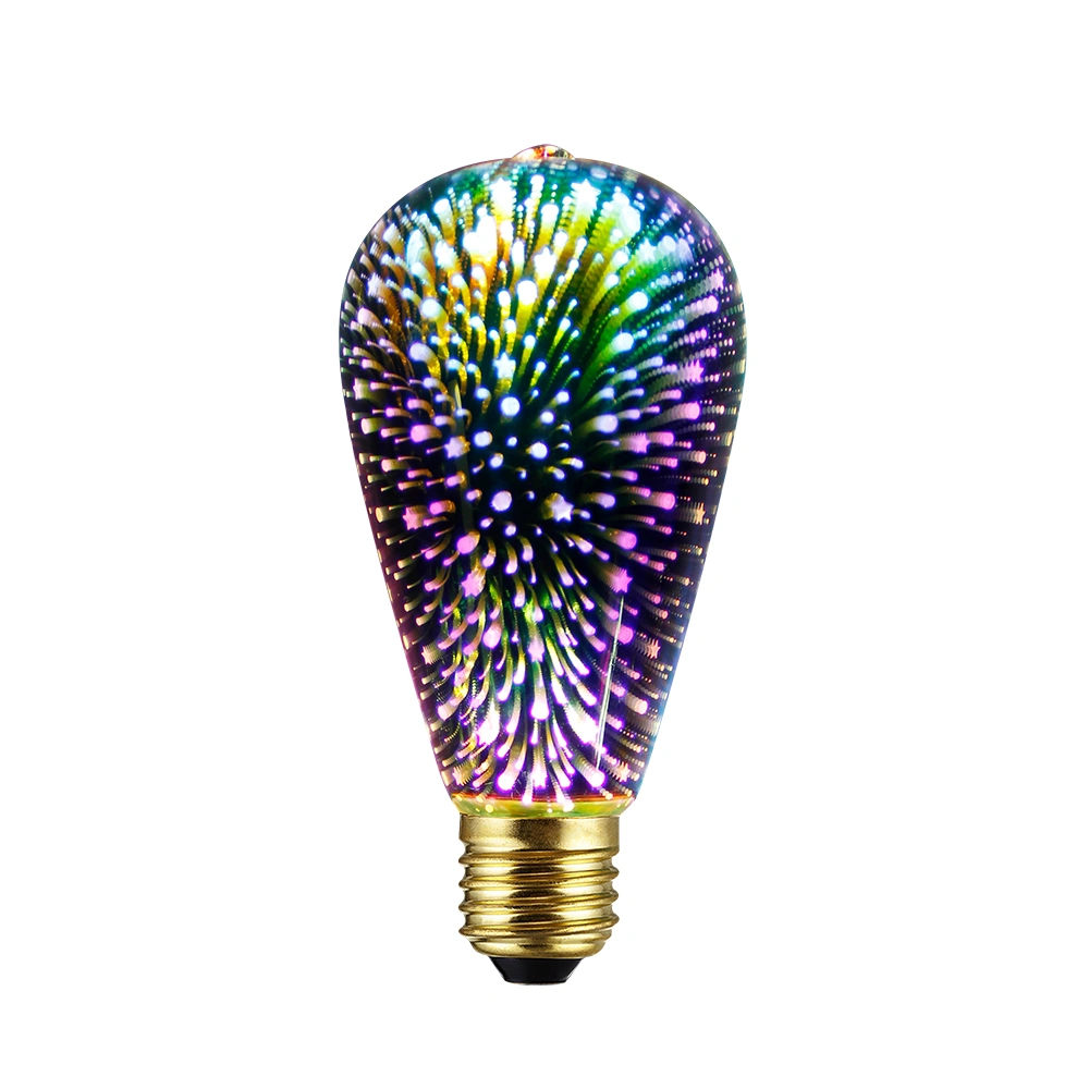 Color Box Packed LED 3D Bulb with CE Certification