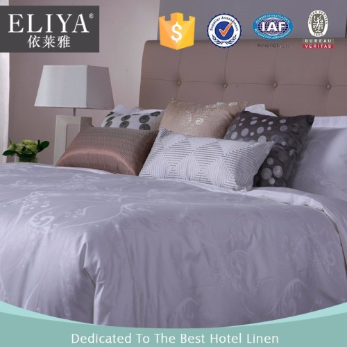 ELIYA 300TC Solid Color Jacquard Hotel Bedding