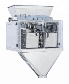 2head Linear Weigher Packing Machine for Nuts Rice Sugar Powder