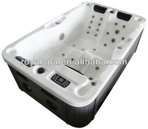 2014 New Designs Pop-up TV USA show bath combo hot tub outdoor spa