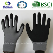Nitril-Beschichtung, Sandy Finish Sicherheits-Handschuhe (SL-NS116)